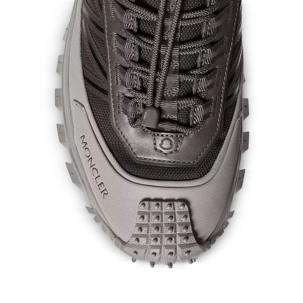 Grey Logo Sneakers 5