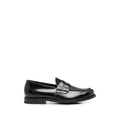 Black Leather Loafers 1