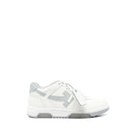 White Logo Arrow Sneakers 1