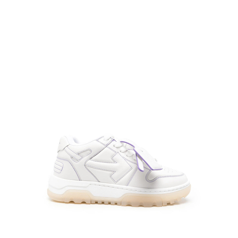 White Logo Arrows Sneakers 1