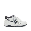 White Logo Arrow Sneakers 1
