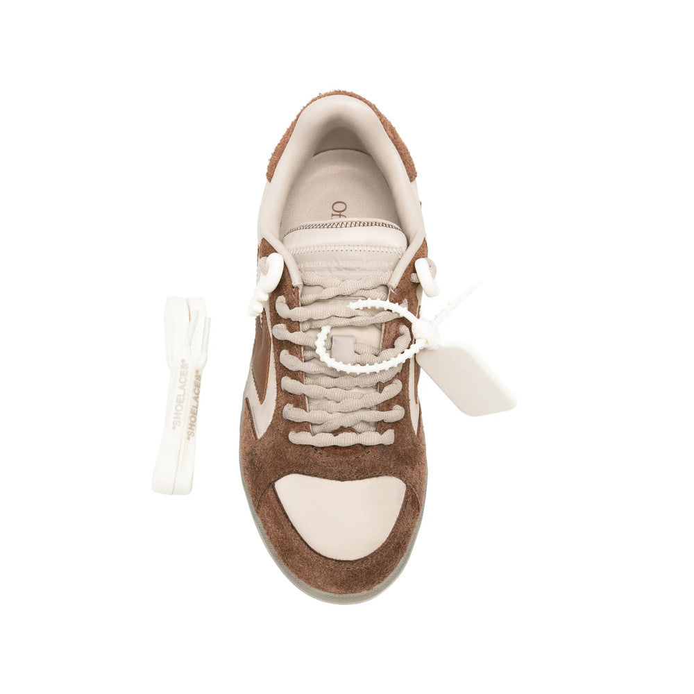 Beige Logo Arrows Sneakers 4
