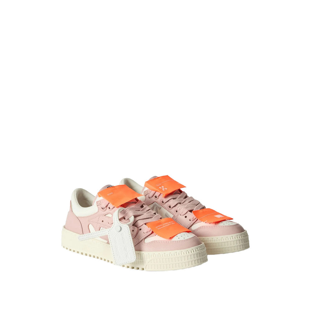 Pink Color Block Sneakers 2
