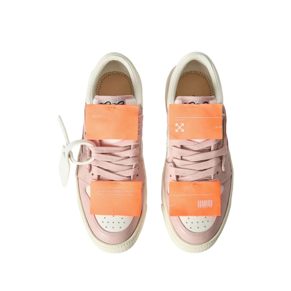 Pink Color Block Sneakers 3