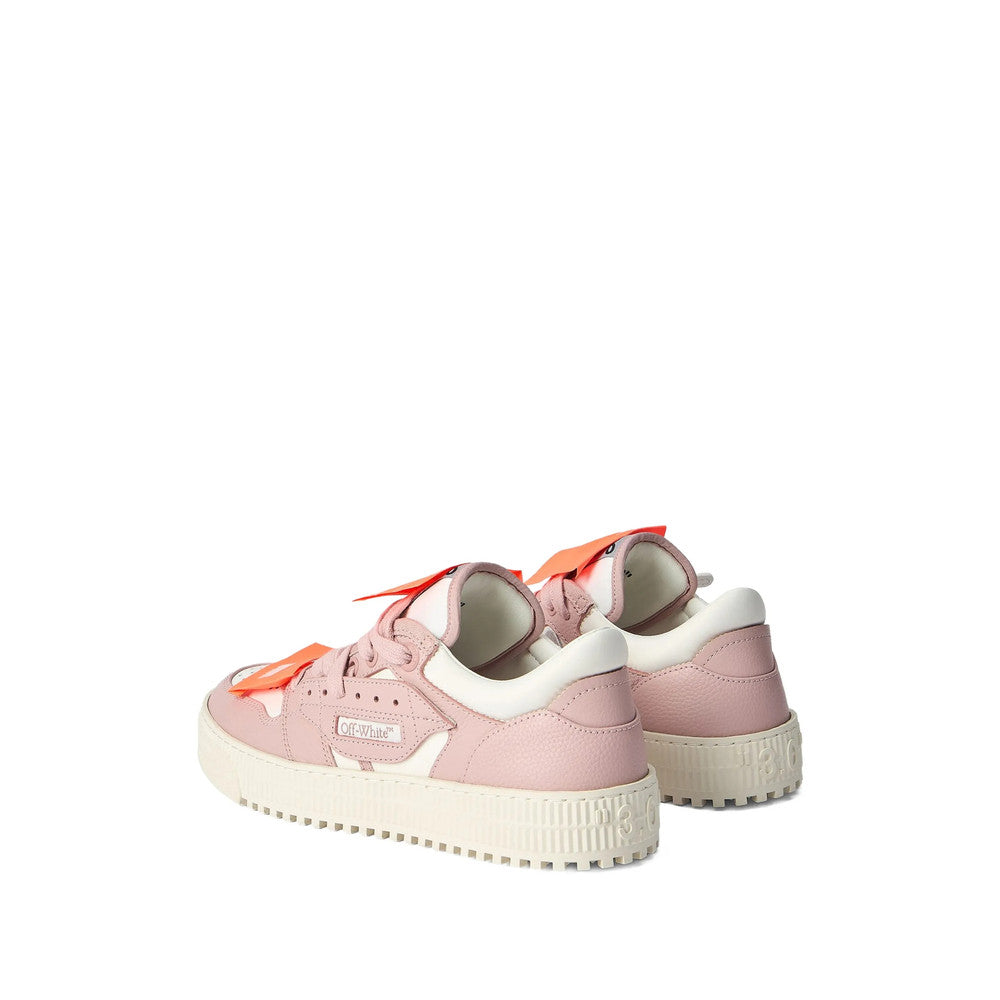 Pink Color Block Sneakers 4