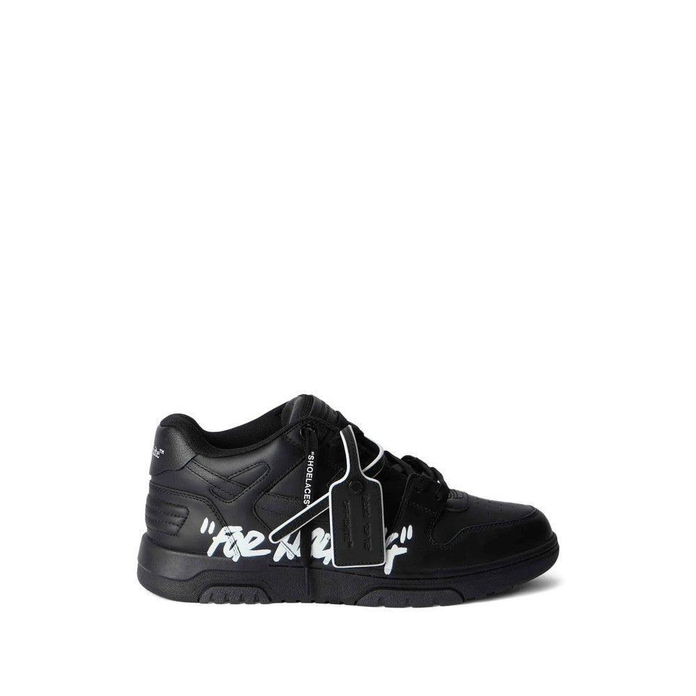 Black Graphic Sneaker 1