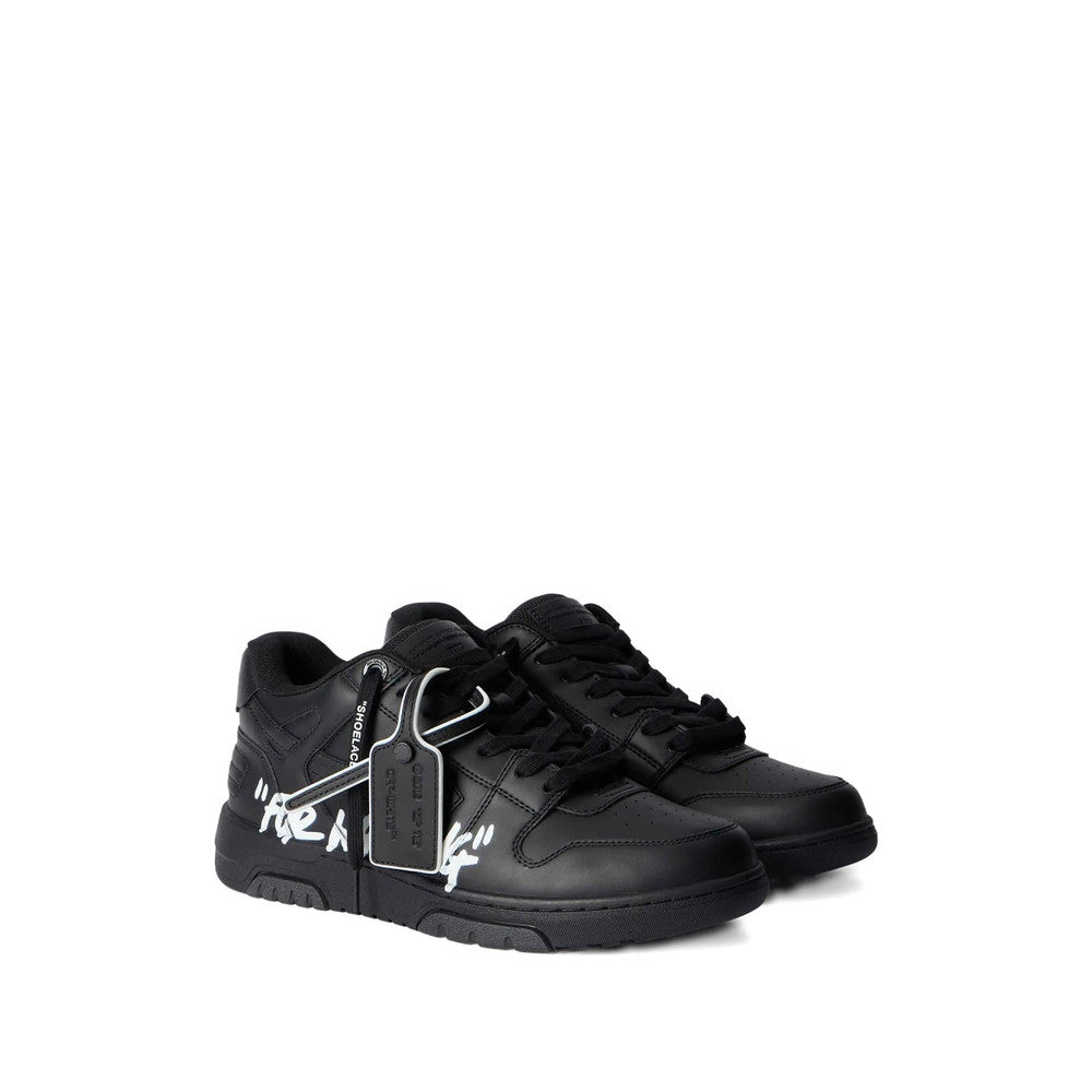 Black Graphic Sneaker 2