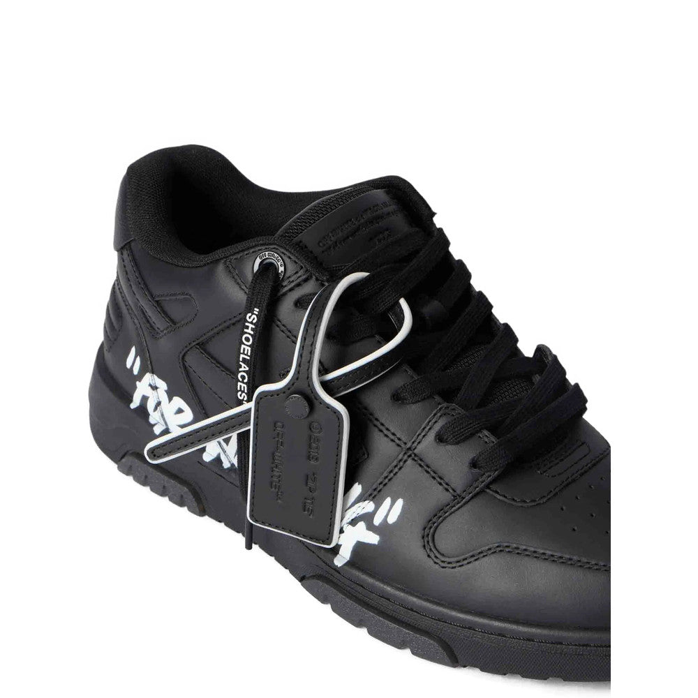 Black Graphic Sneaker 3
