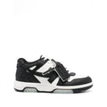 BlackWhite Color Block Sneakers 1