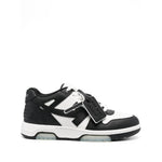 BlackWhite Color Block Sneakers 1