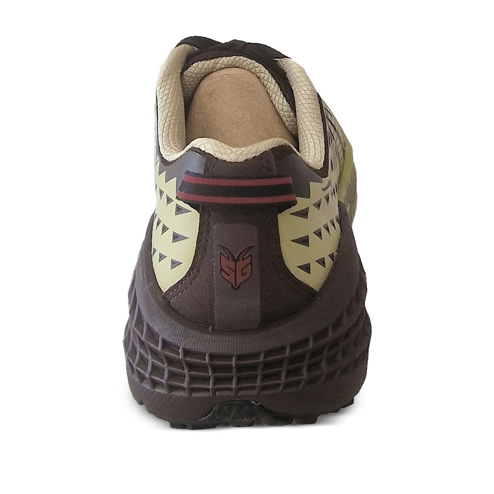 Green Geometric Mafate Speed Sneakers 3