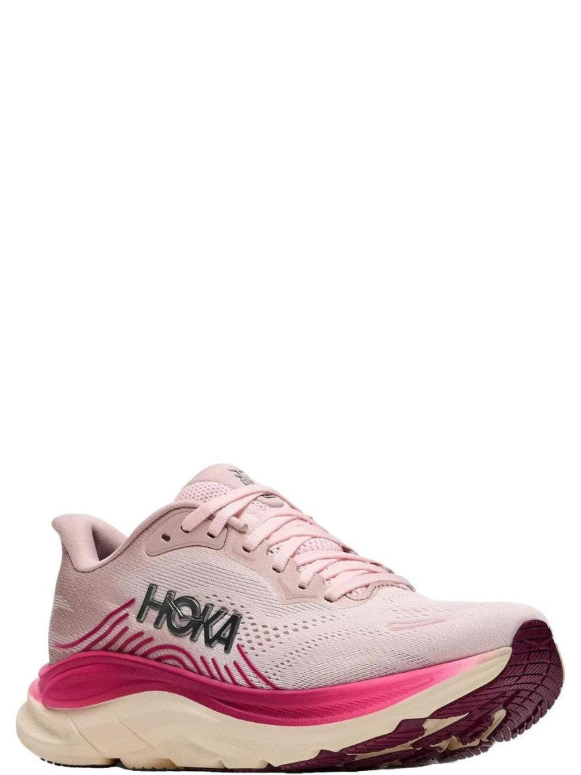 Pink Logo Performance Sneakers 2