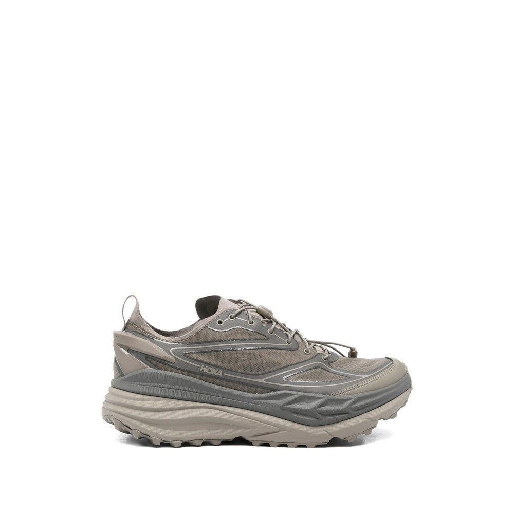 Grey Logo Sneakers 1