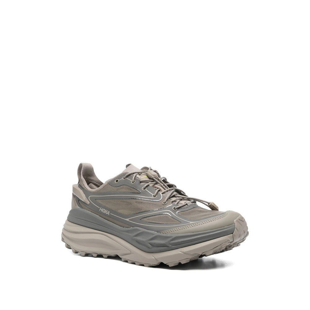 Grey Logo Sneakers 2