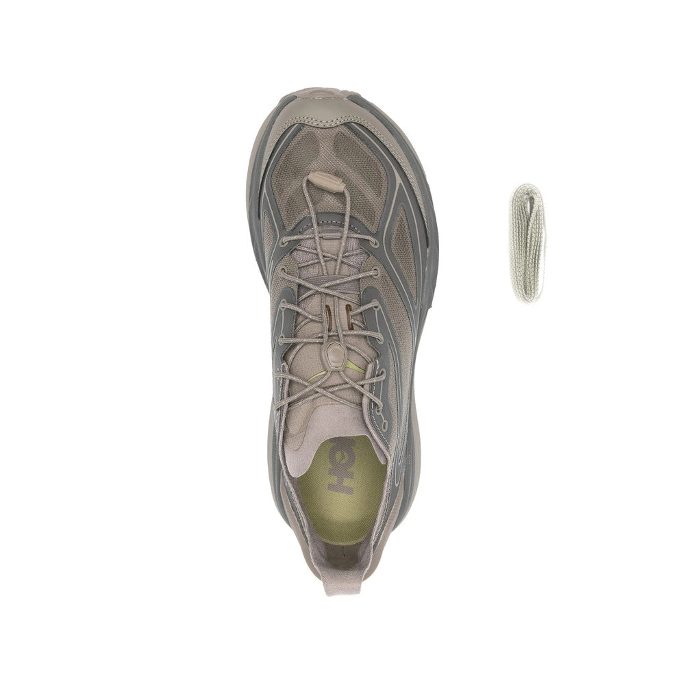 Grey Logo Sneakers 4
