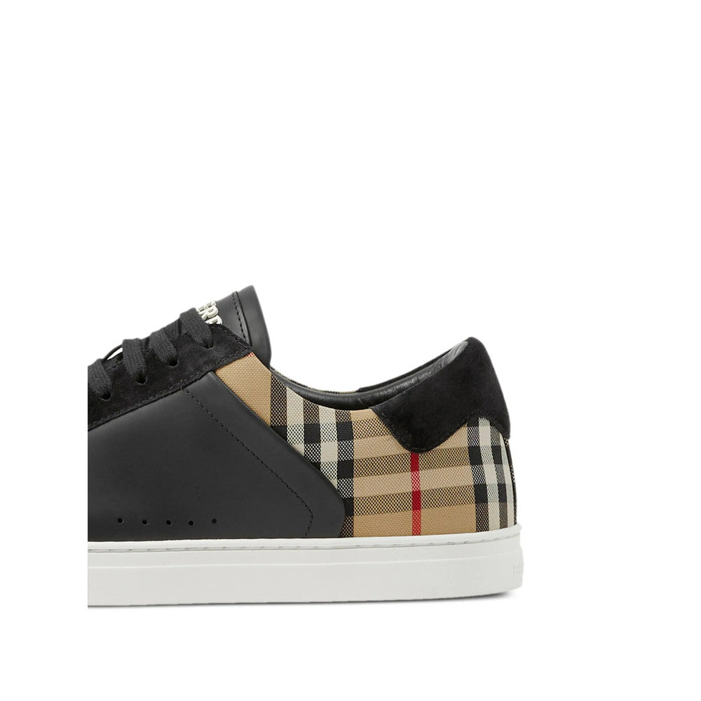 Black Checks Stevie Sneakers 3
