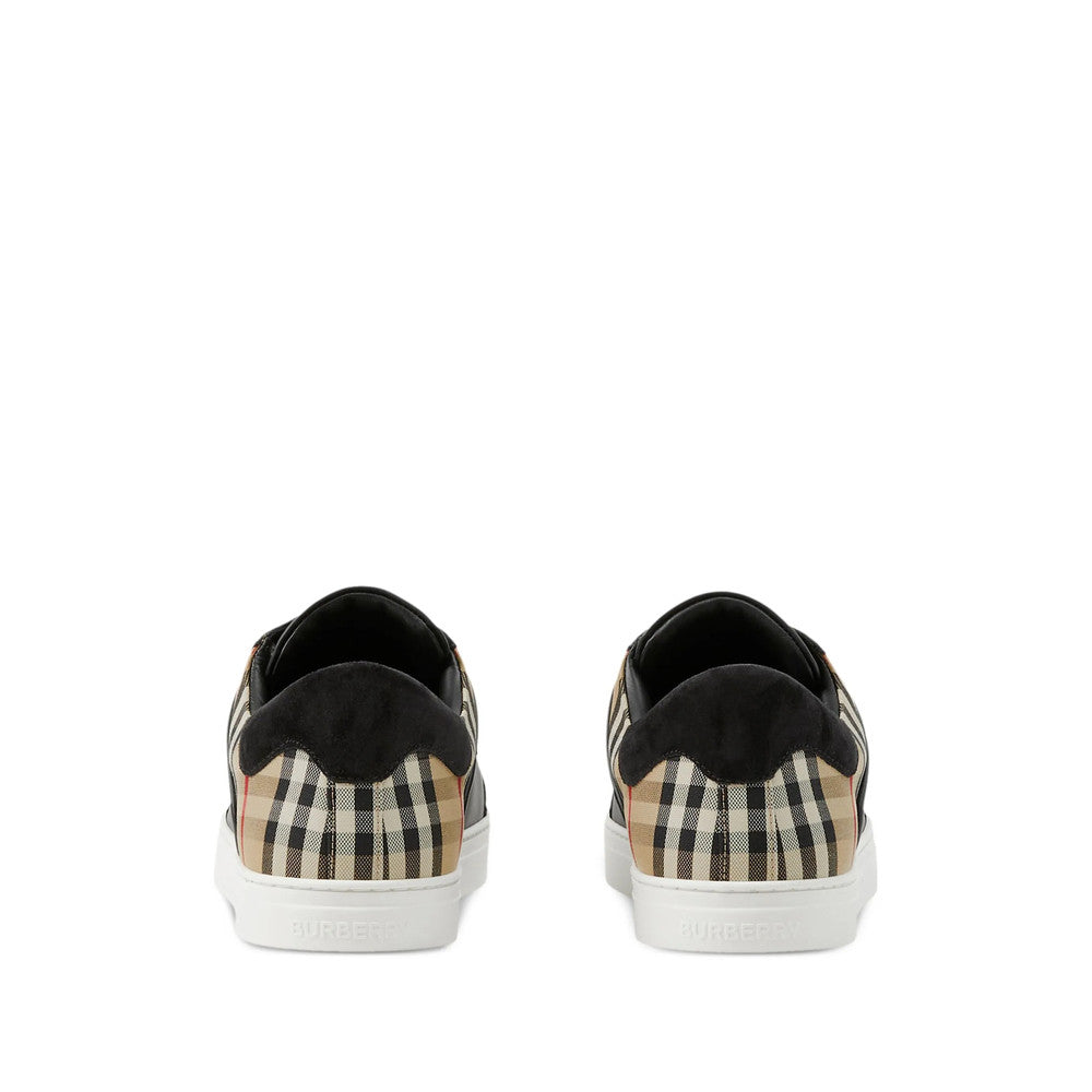 Black Checks Stevie Sneakers 4