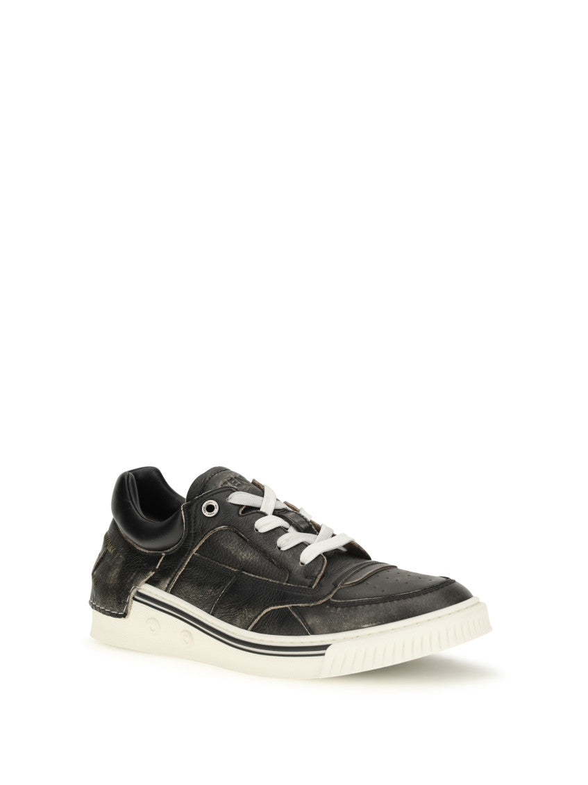 Black Logo Match Sneakers 2