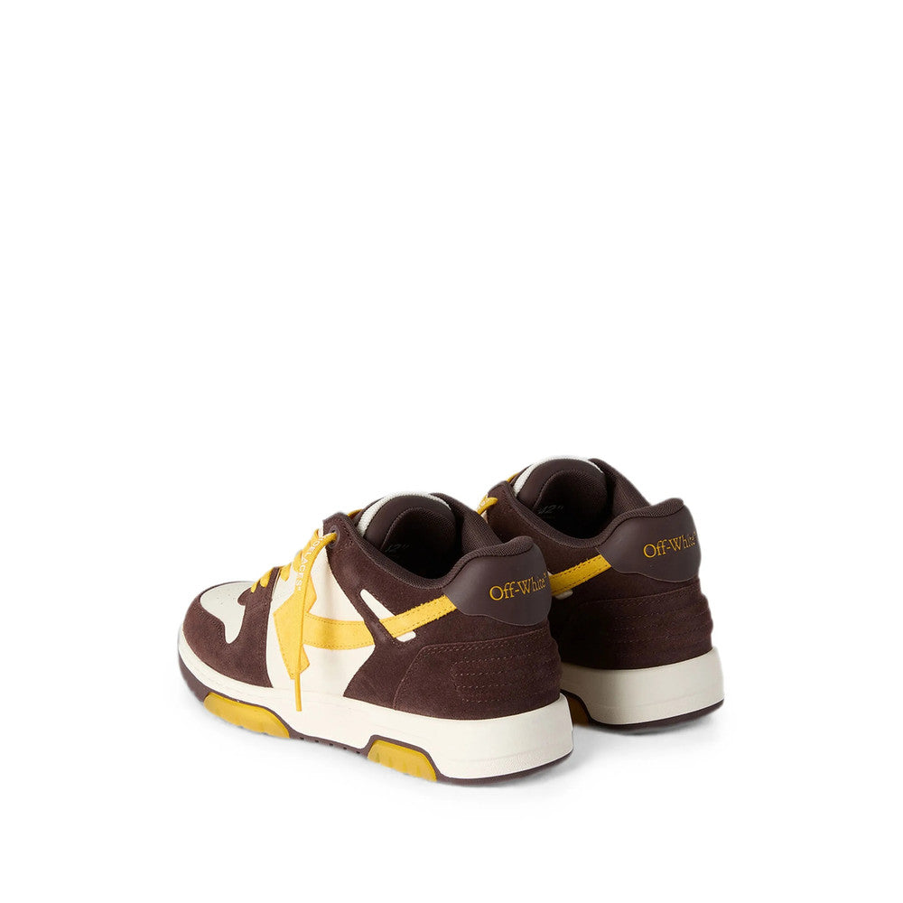 Brown Color Block Arrows Sneakers 3