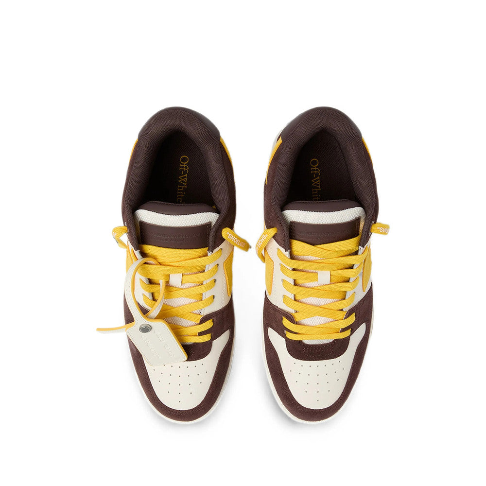 Brown Color Block Arrows Sneakers 4