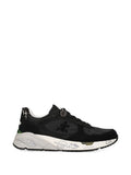 Black Logo Mased Sneakers 1