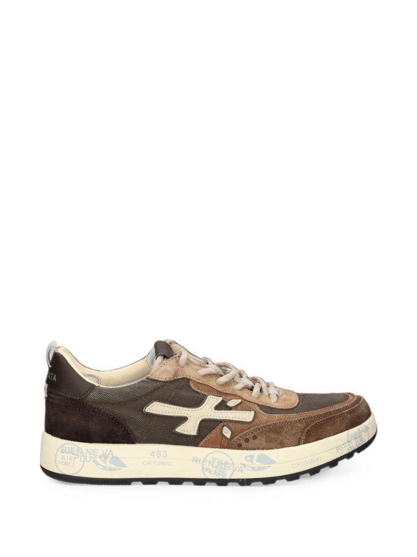 Brown Logo Nous Sneakers 1