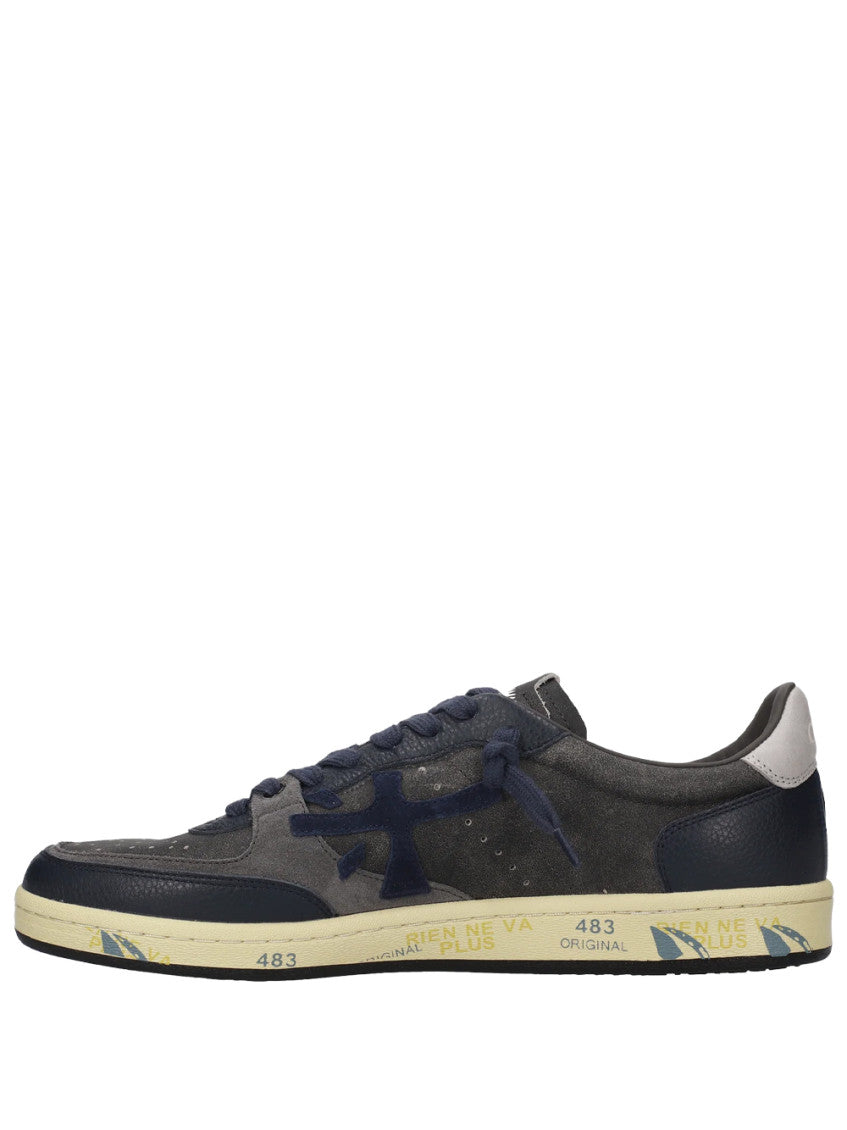Dark Grey Logo Clay Sneakers 4