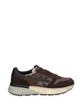 Brown Color Block Mick Sneakers 1