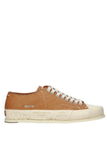 Brown Color Block Vince Sneakers 1