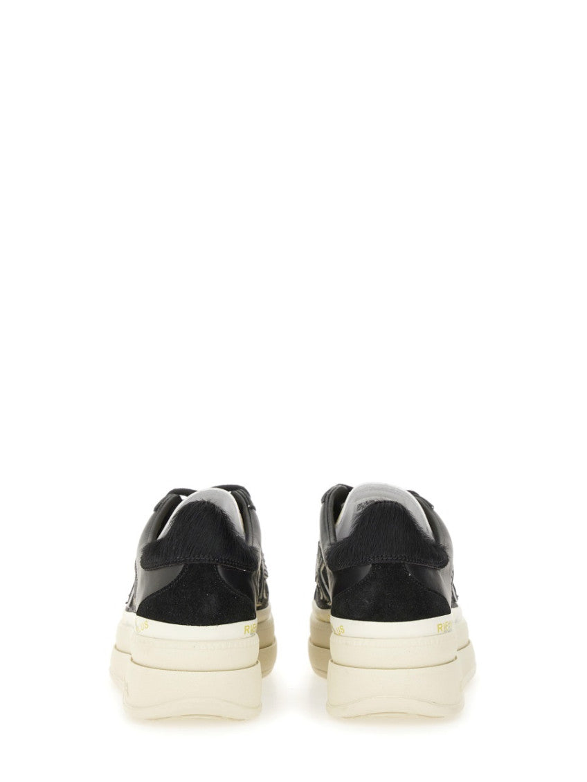 Black Logo Claudia Sneakers 4