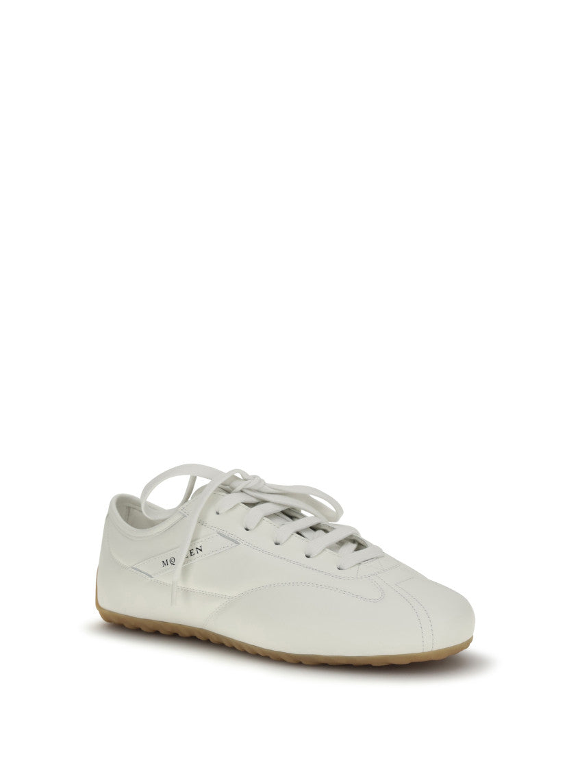 White Low Boxer Sneakers 2