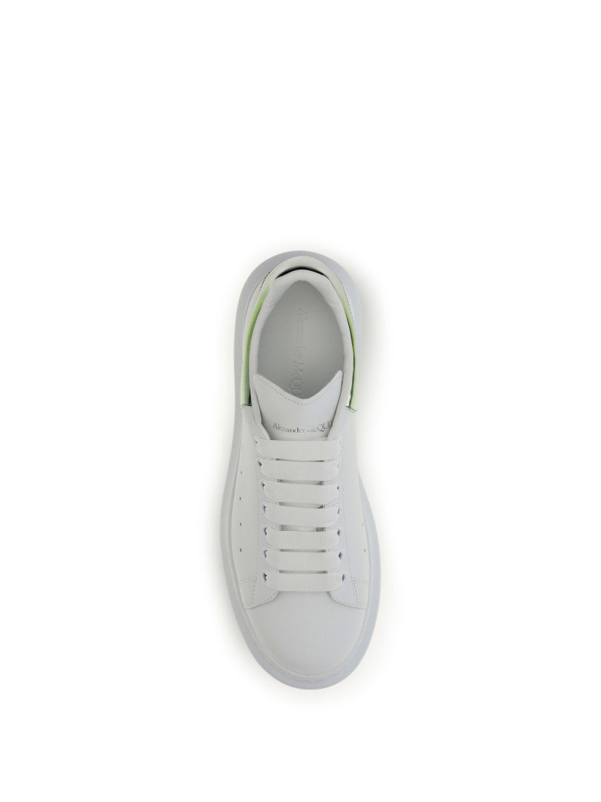 White Color Block Sneakers 4