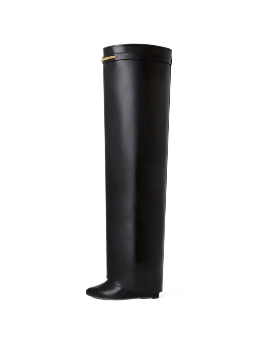 Black Leather Classic Boots 2