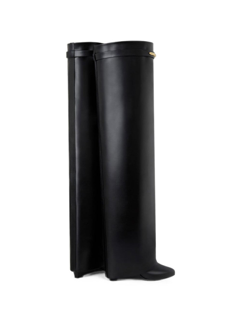 Black Leather Classic Boots 3