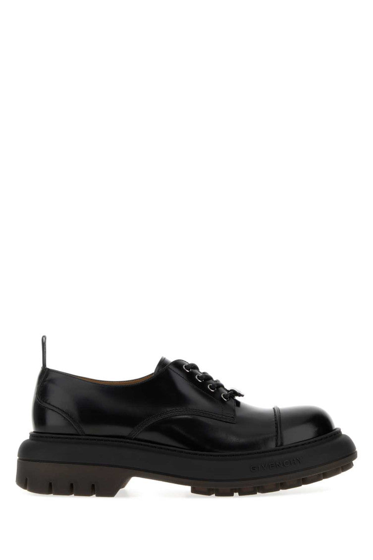 Black Cargo Lace Ups Shoes 1