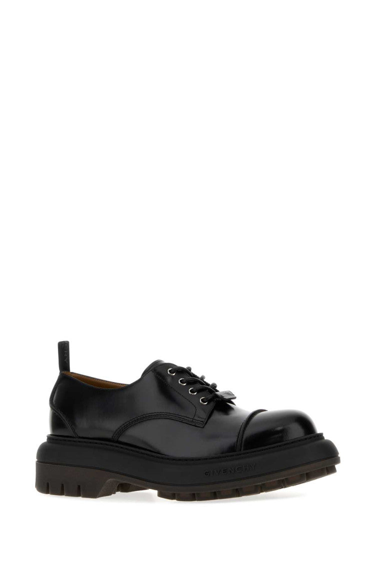 Black Cargo Lace Ups Shoes 2
