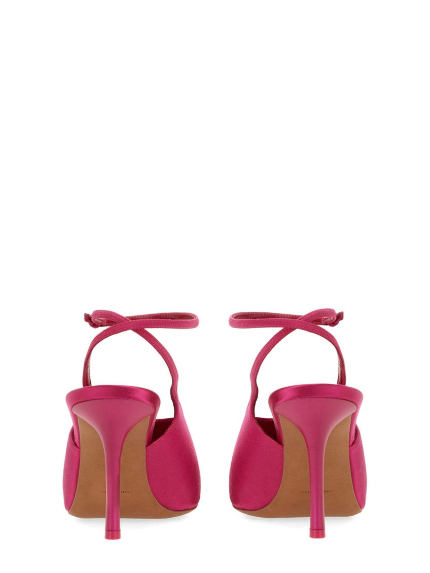 Pink Ankle Strap Pumps 3