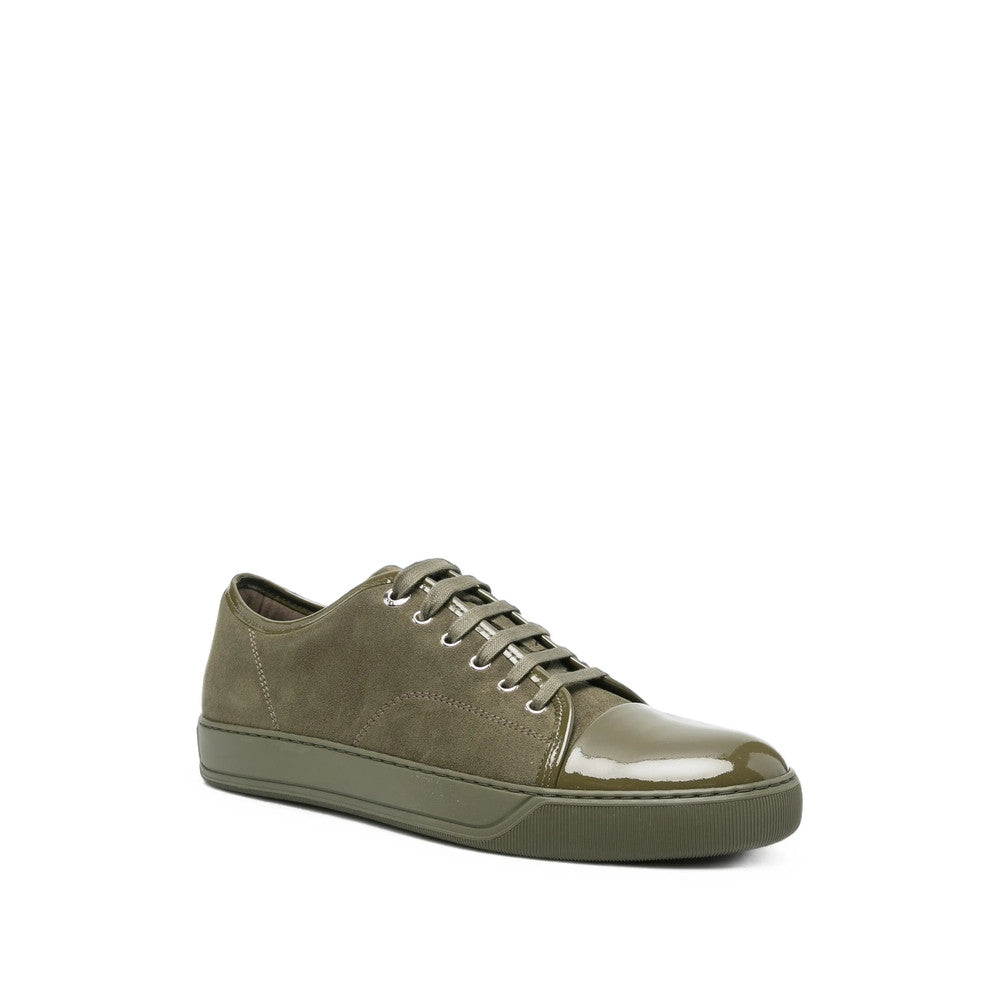 Olive Lace Up Sneakers 2