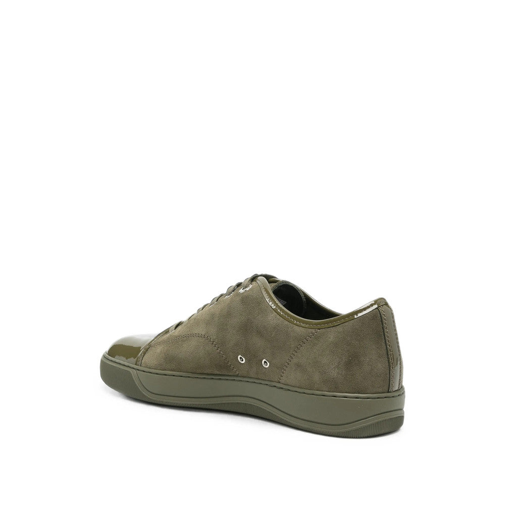 Olive Lace Up Sneakers 4