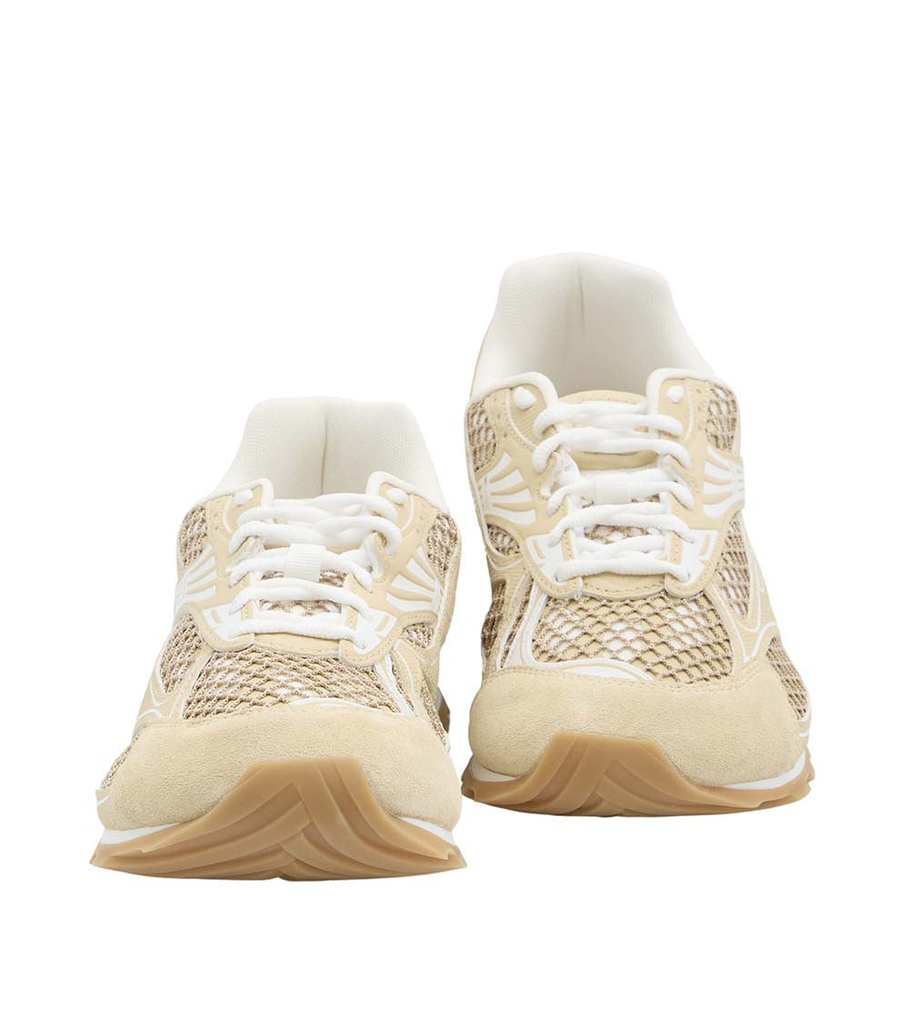 Beige Orbit Sneakers 4