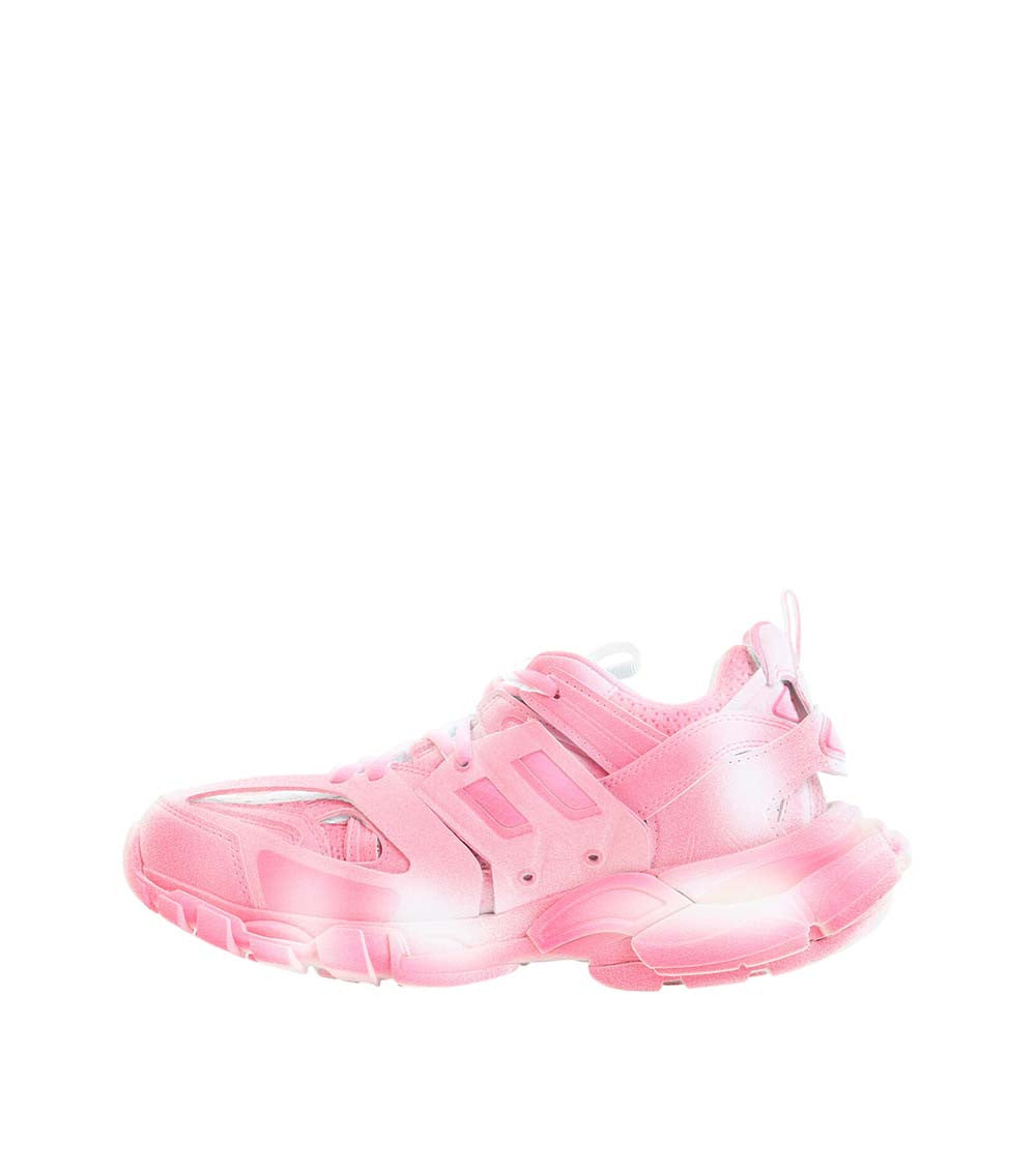 Pink Logo Track Sneakers 2