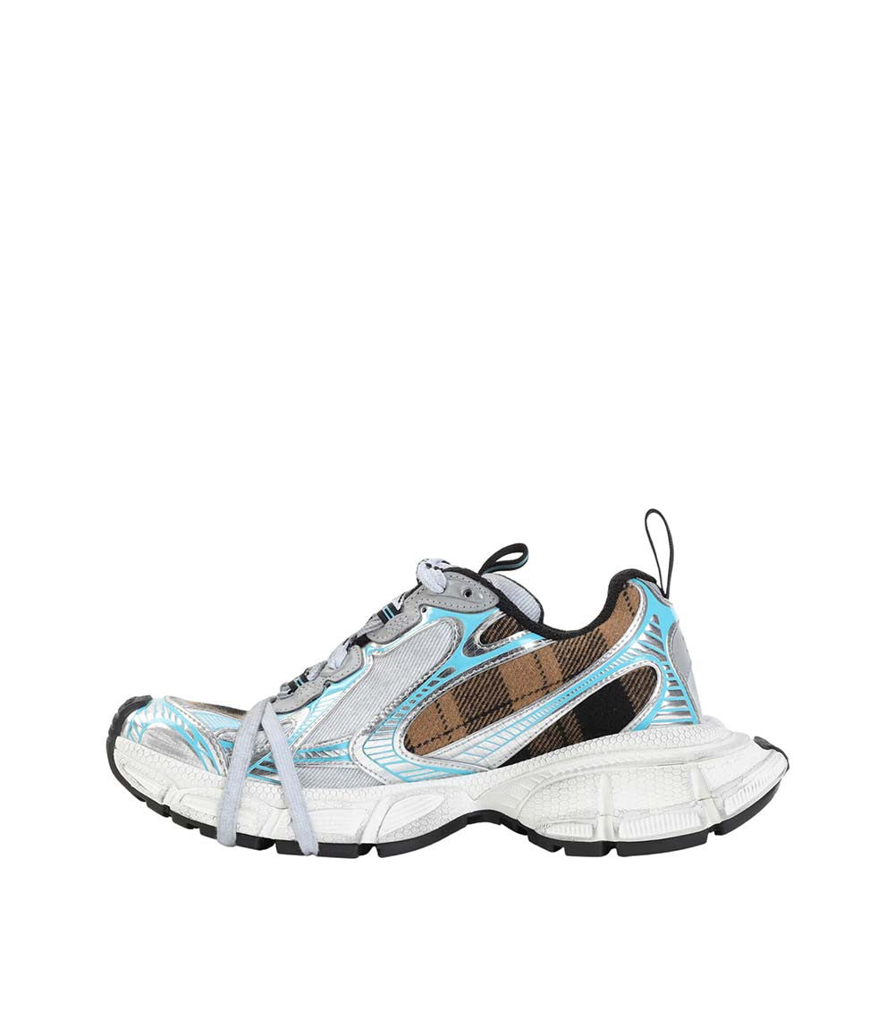 Blue Color Block Sneakers 2