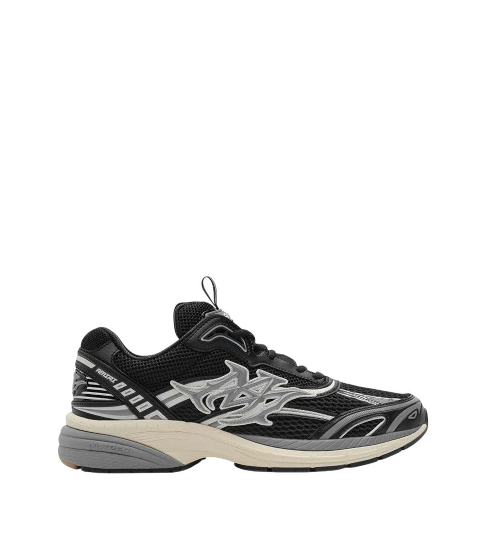 Black Logo Runner Sneakers 1