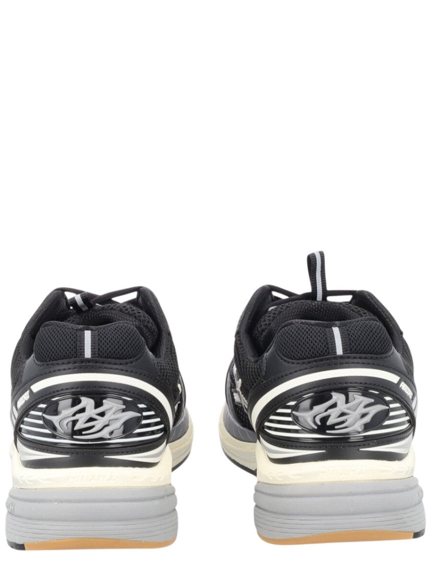Black Logo Runner Sneakers 4