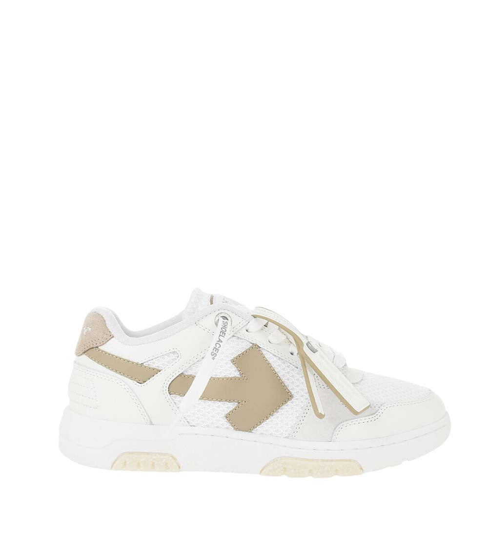 Brown Color Block Sneakers 1