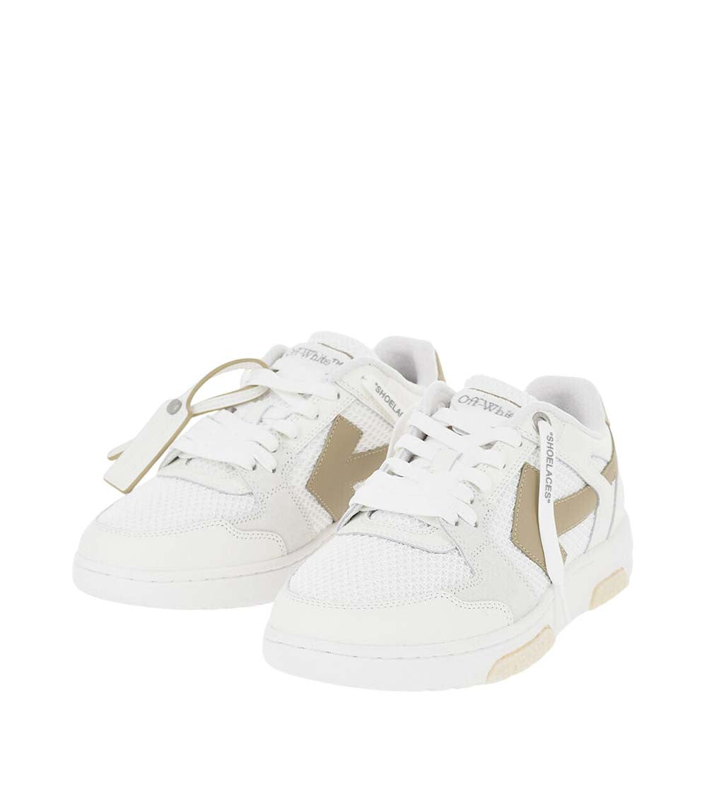 Brown Color Block Sneakers 2