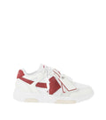 Red Color Block  Sneakers 1