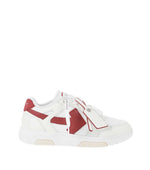 Red Color Block  Sneakers 1