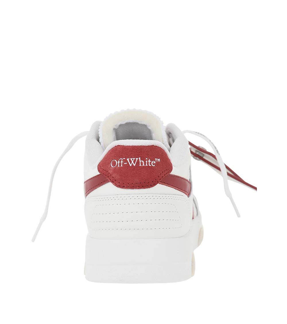 Red Color Block  Sneakers 3