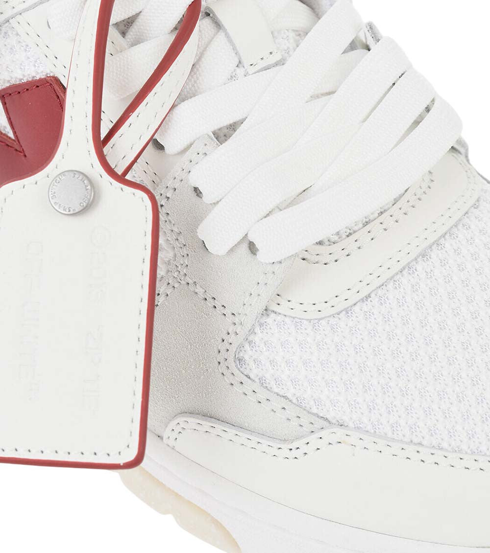Red Color Block  Sneakers 4
